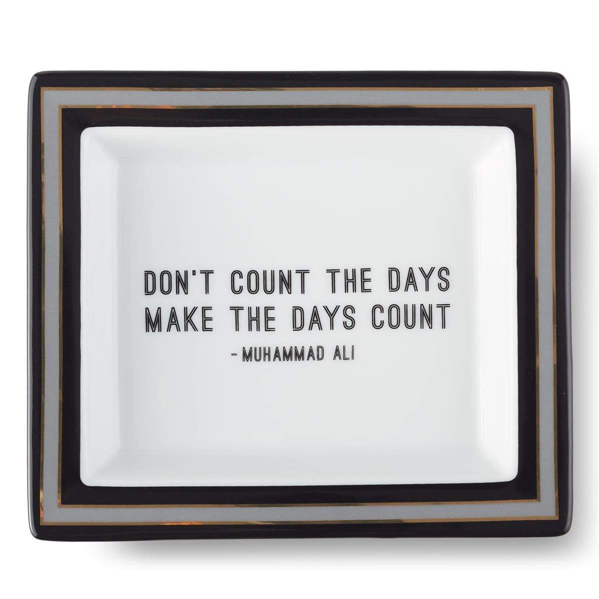 Gentlemen's Saying Desk Tray | 6.5in x 5.75in