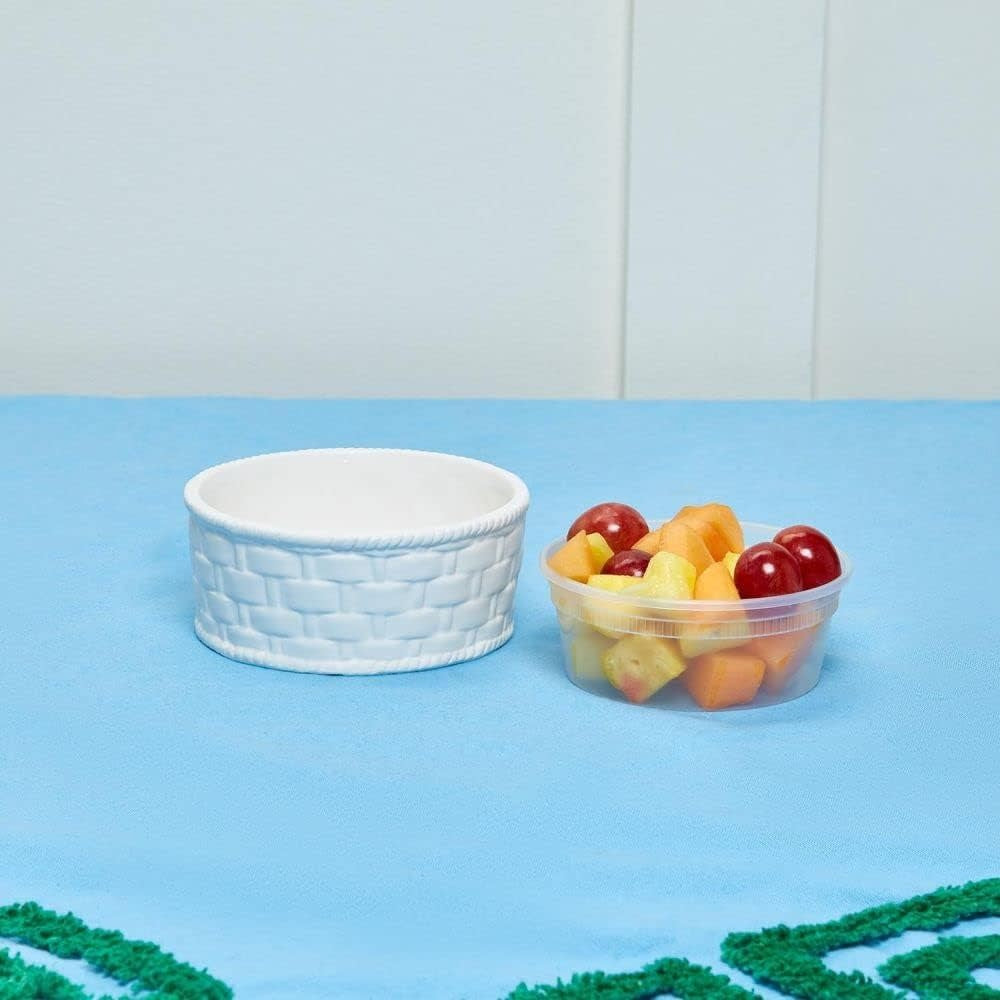 Deli Container Holder | White 8oz
