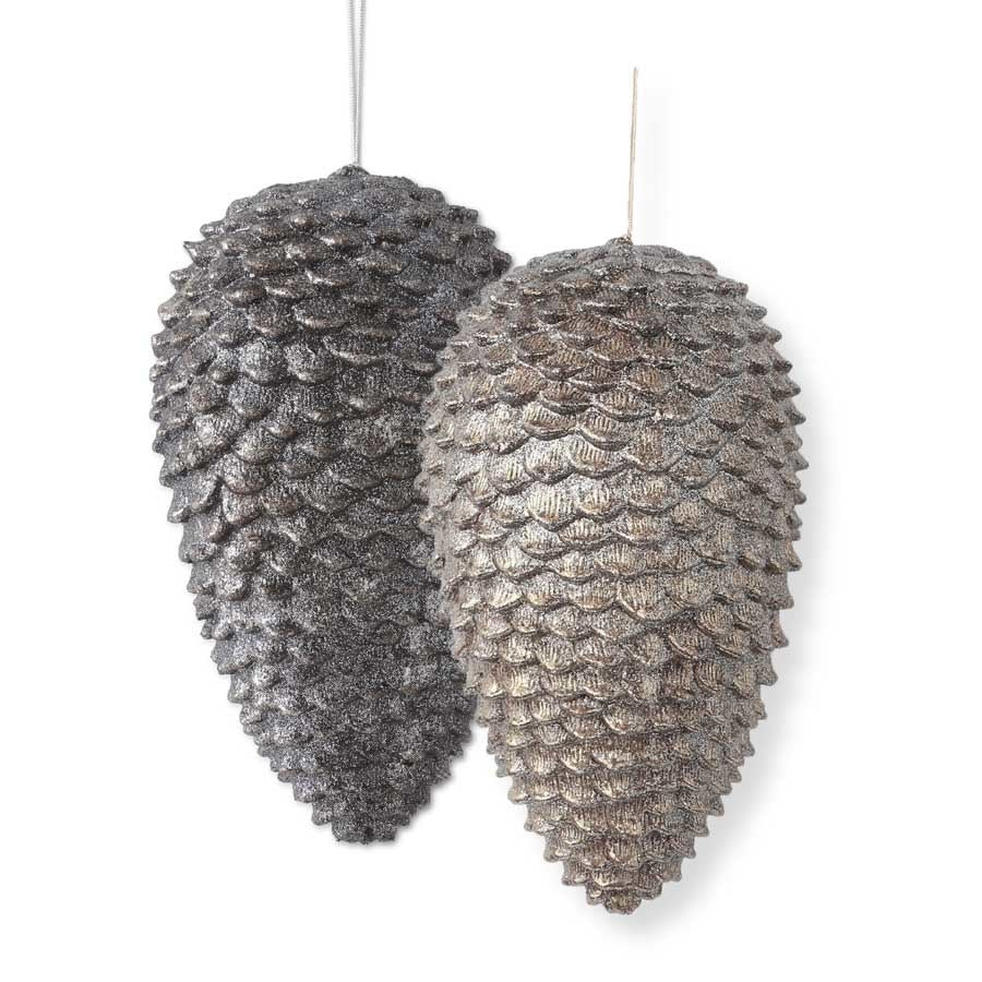 Shatterproof Pinecone Ornament 12"