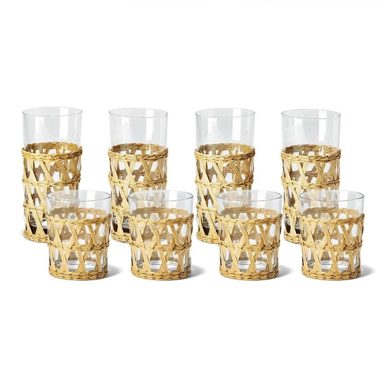 Lattice Drinking Glass Short