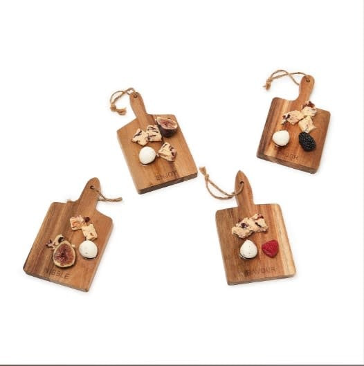 Individual Charcuterie Board | 8x4.5in Assorted