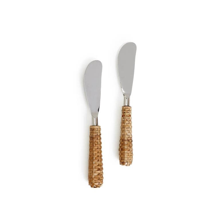 Wicker Handle Spreader Set