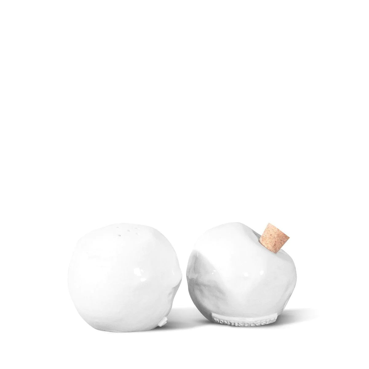 Montes Doggett Handcrafted Pottery Salt & Pepper No. 388 | 4.25x4in