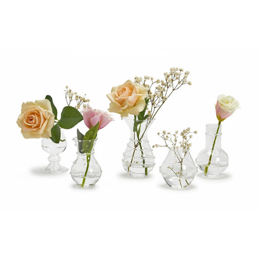 Glass Verre Bud Vase | Set of 5
