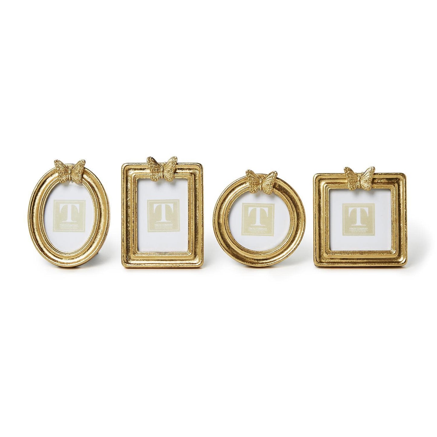 Golden Butterfly Frame | 3-5in