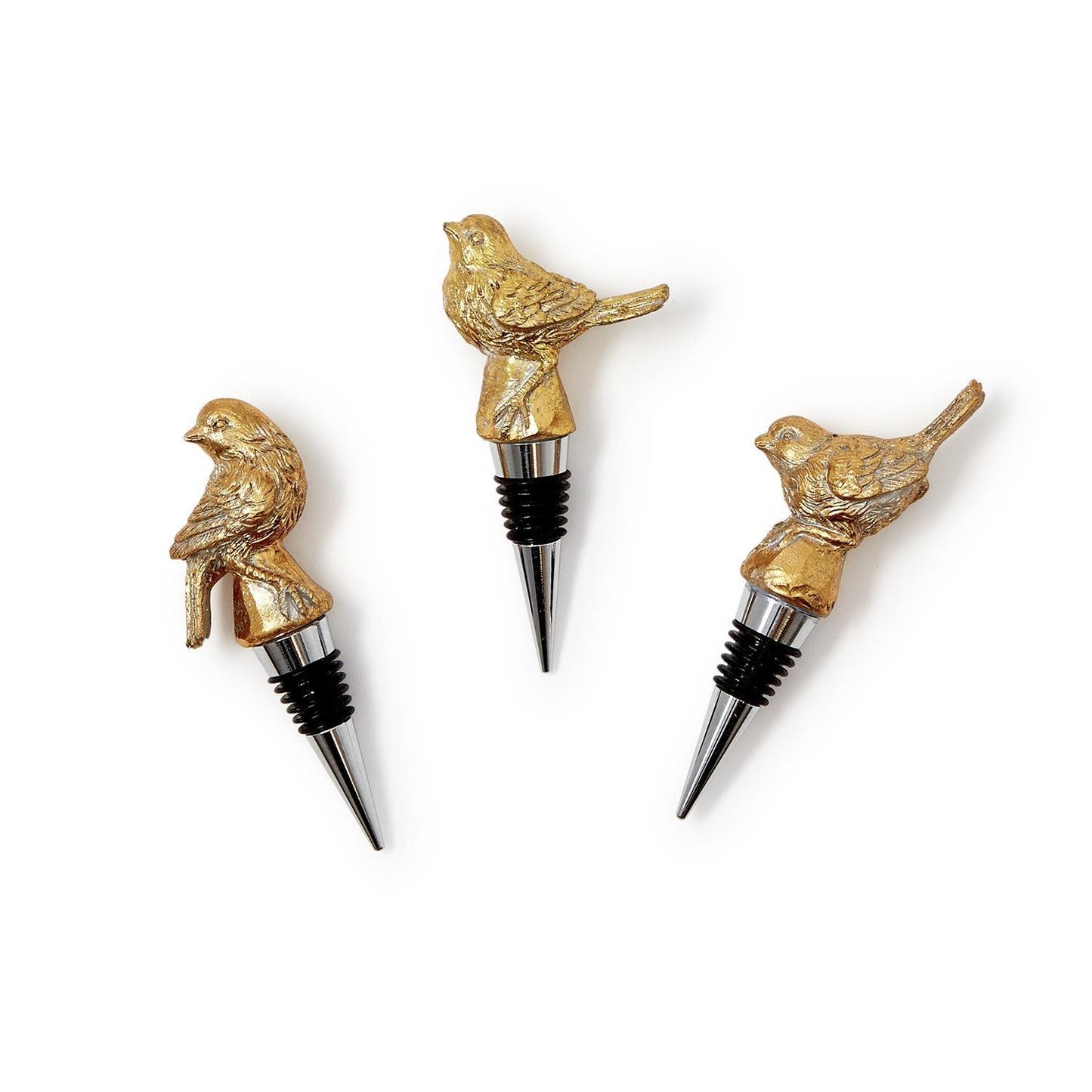 Golden Bird Bottle Stopper