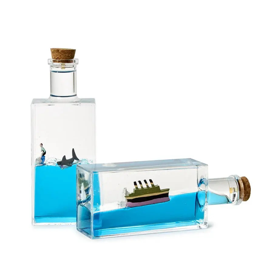 Unsinkable Boat Drift Bottle Decor