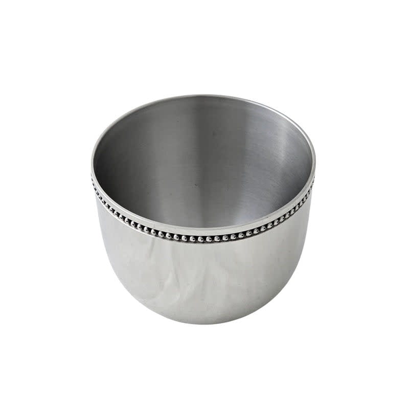 Pewter Jefferson Cup Beaded Edge