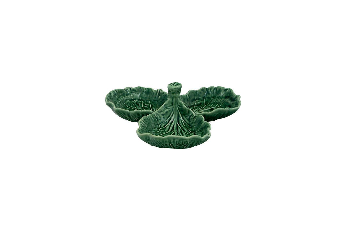 Bordallo Pinheiro Cabbage Olive Dish | Green 8.5in