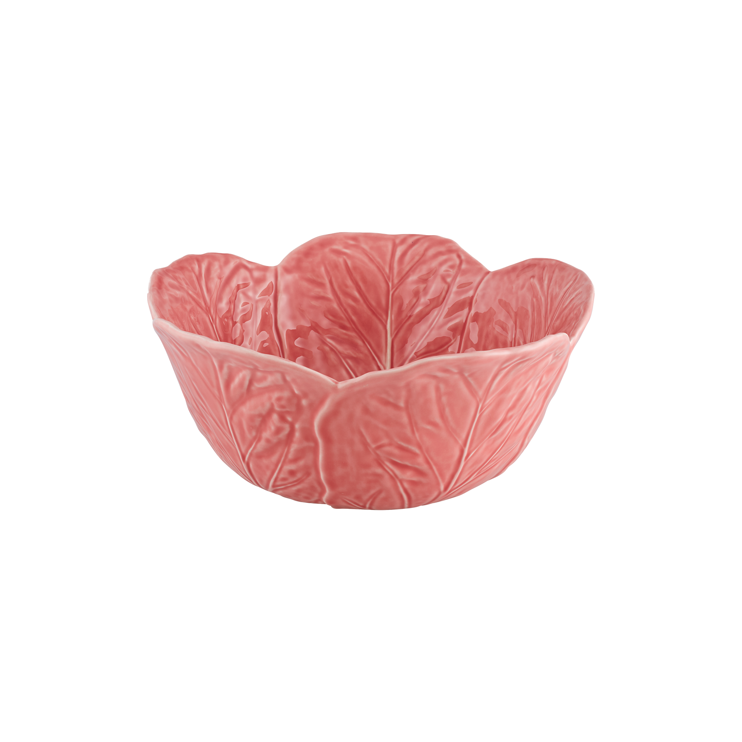Bordallo Pinheiro Pink Cabbage Salad Bowl | 11in
