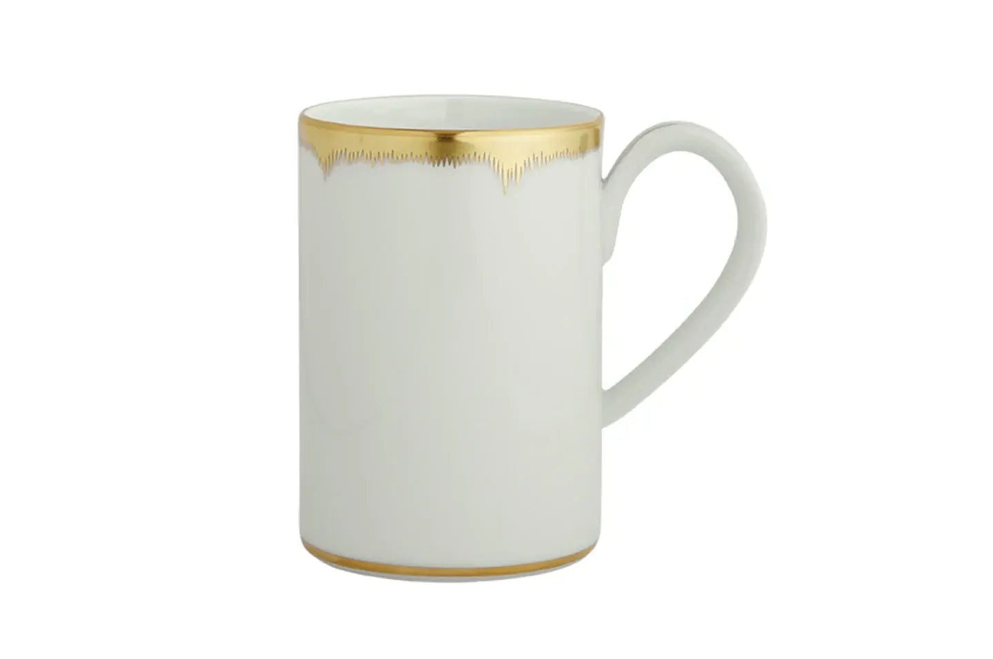 Mottahedeh Chelsea Feather Gold Mug | 4.5in