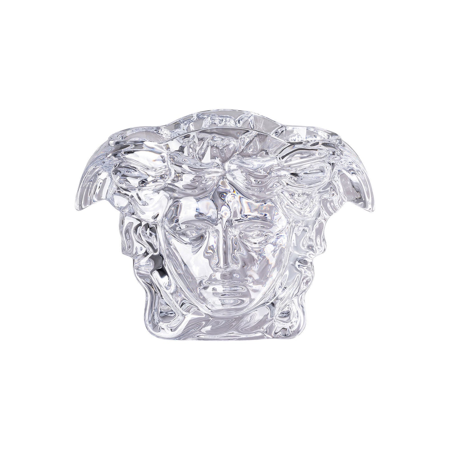 Versace Medusa Grande Crystal Vase | 7.5in