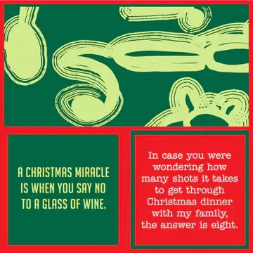 Cocktail Napkins | Christmas Shots