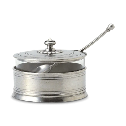 Match Pewter Parmesan Dish with Spoon | 8.8oz