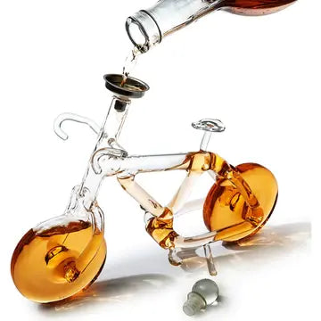 Bicycle Wine + Whiskey Decanter | 7oz