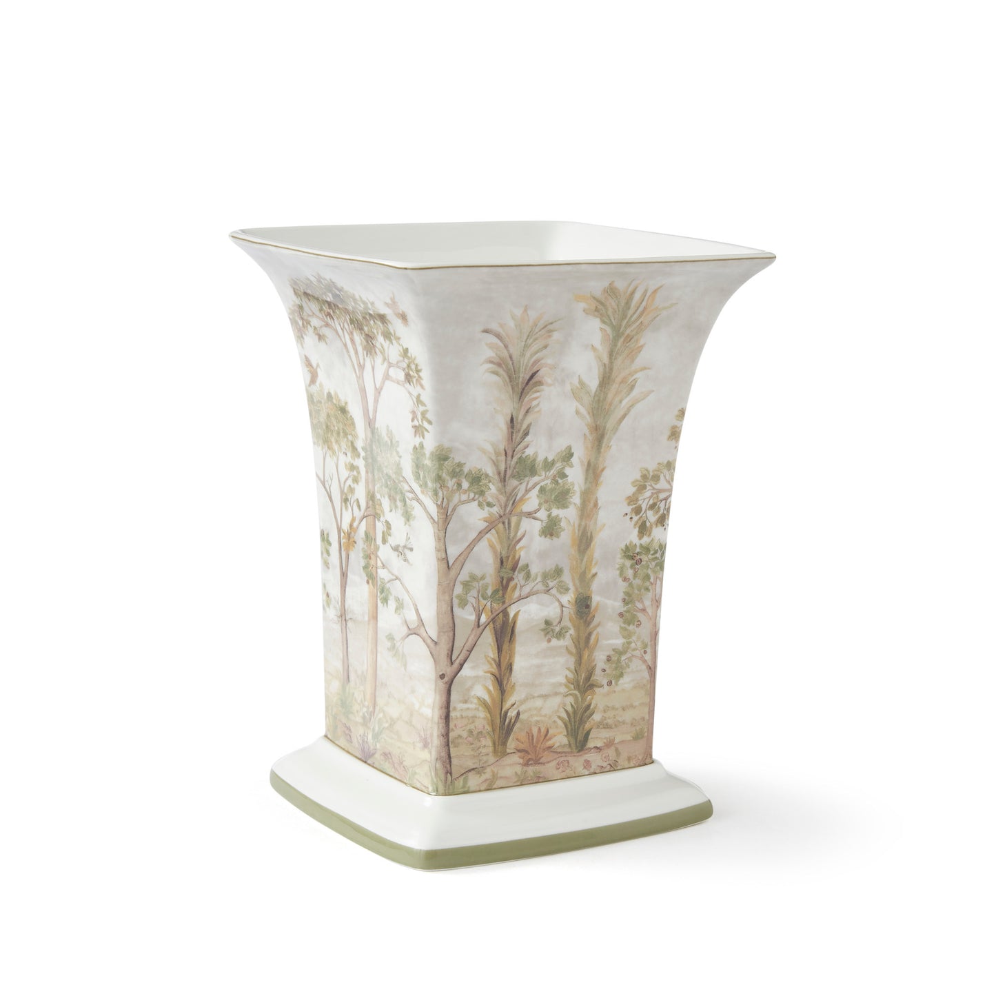 Kit Kemp Tall Trees Square Vase | 8in