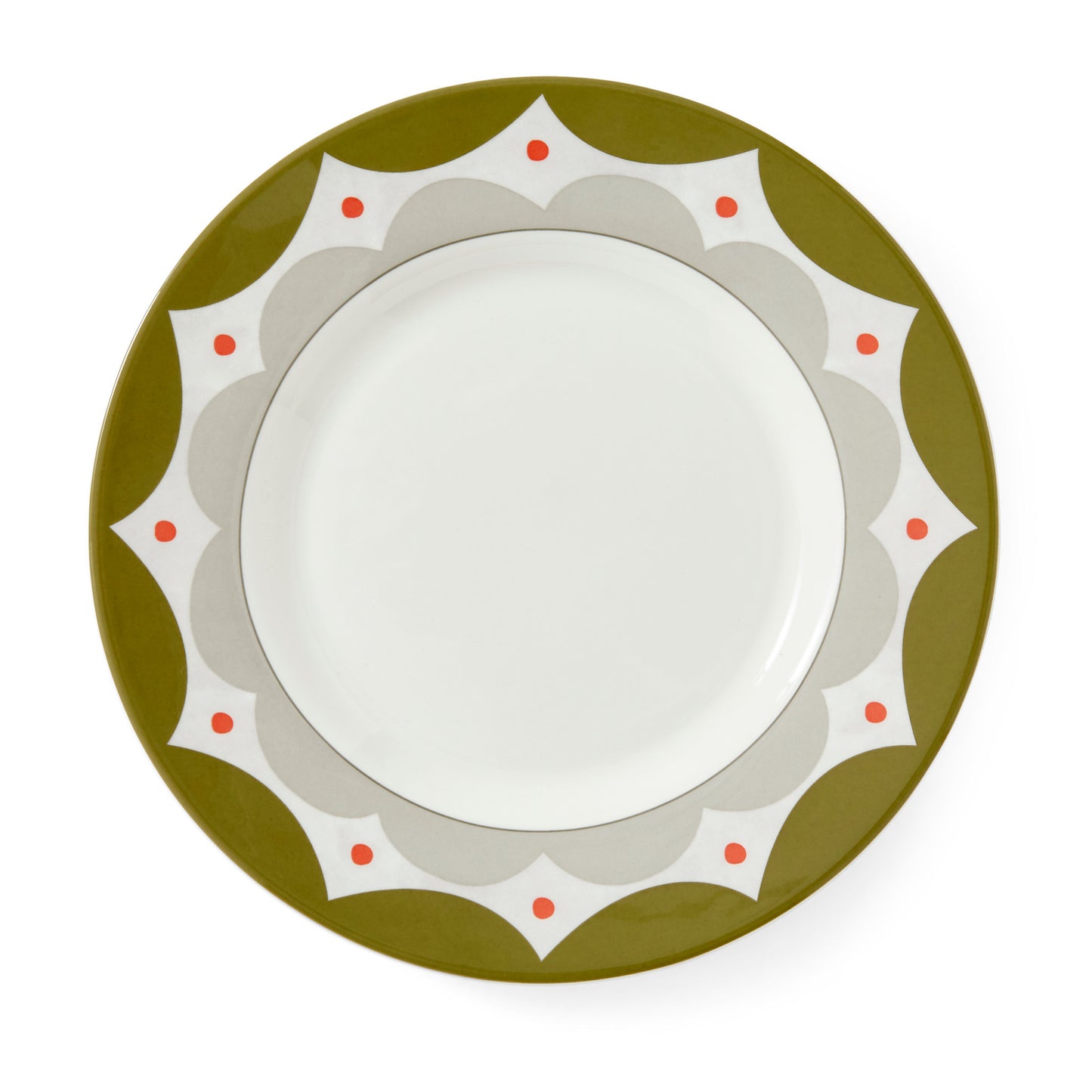 Kit Kemp Geo Salad Plate | 8.75in
