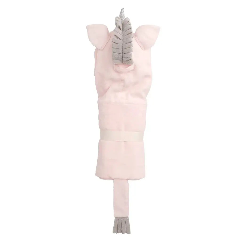 Hooded Baby Bath Wrap | Pink Unicorn