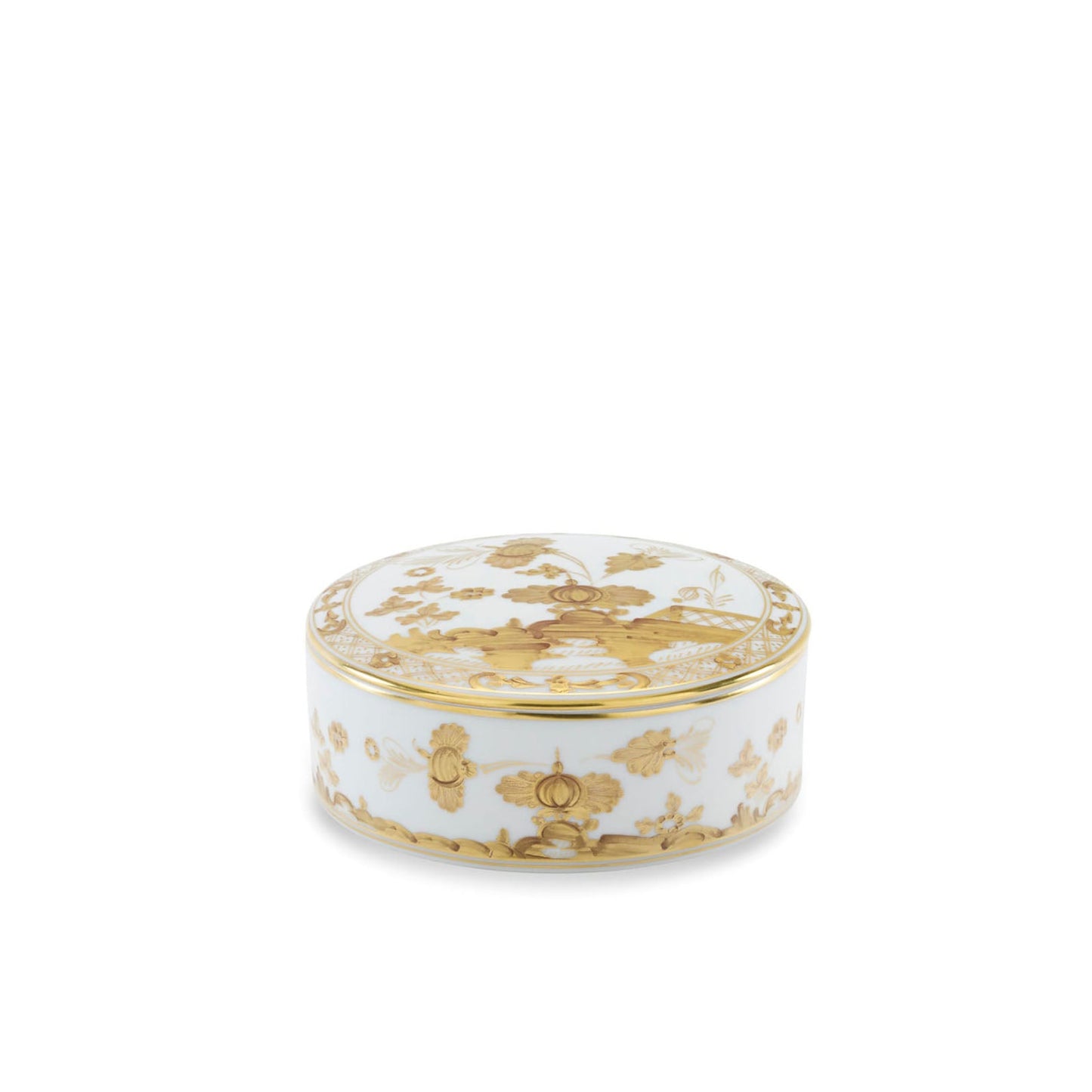 Ginori 1735 Oriente Italiano Trinket Box| Aurum 5in