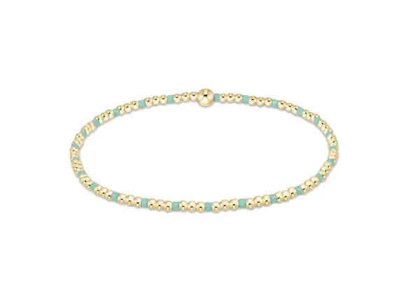 eNewton Hope Sincerity 2mm Bead Bracelet | Mint