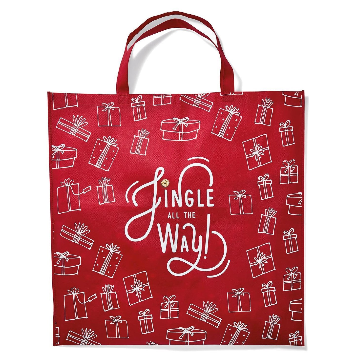 Red Oversized Bag "Jingle All the Way"