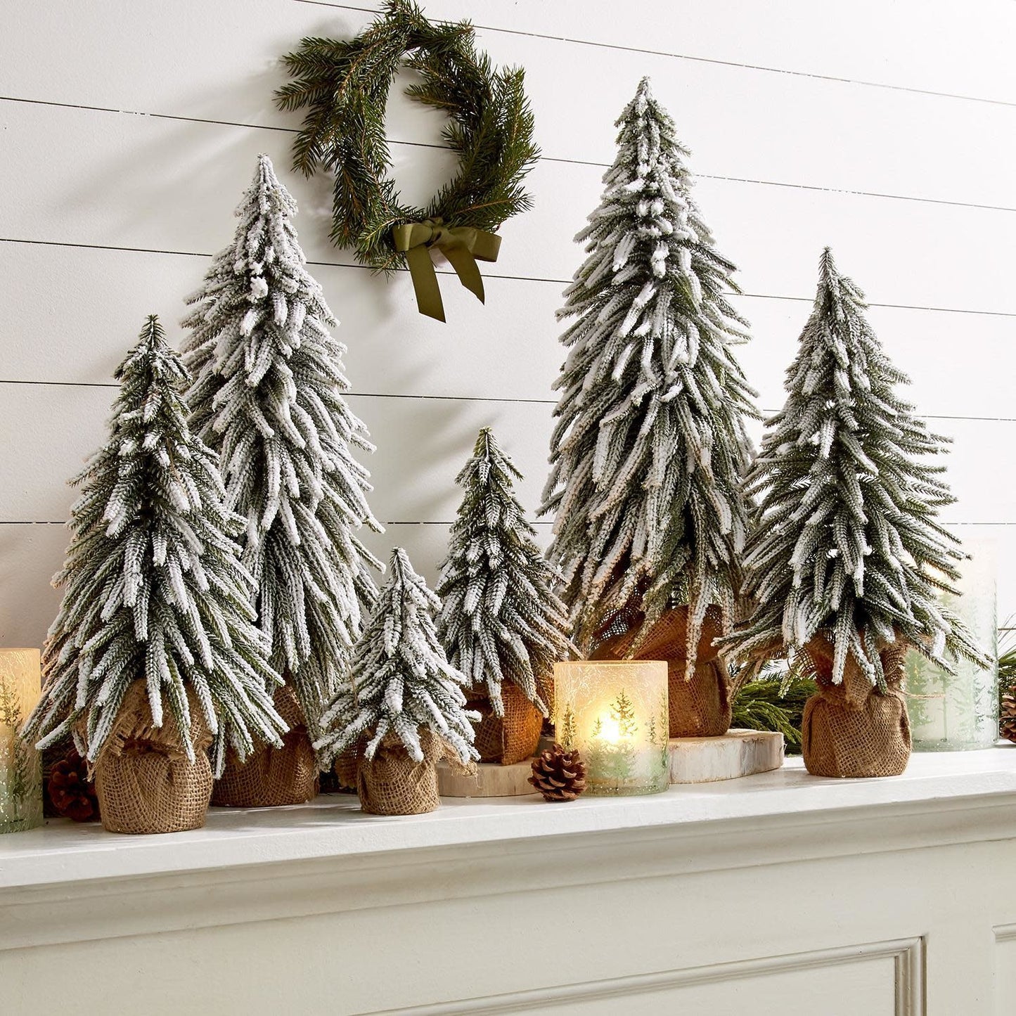 Snow Covered Christmas Tree