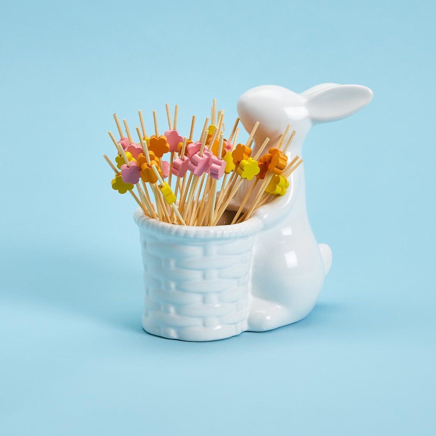 Bunny Flower Picks Holder