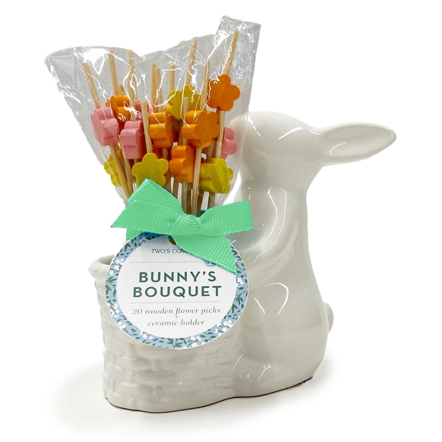 Bunny Flower Picks Holder