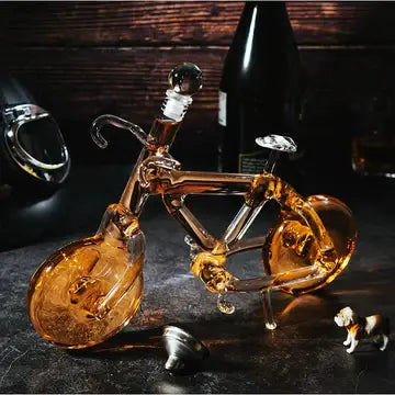 Bicycle Wine + Whiskey Decanter | 7oz