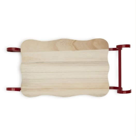 Santa's Sleigh Charcuterie Board