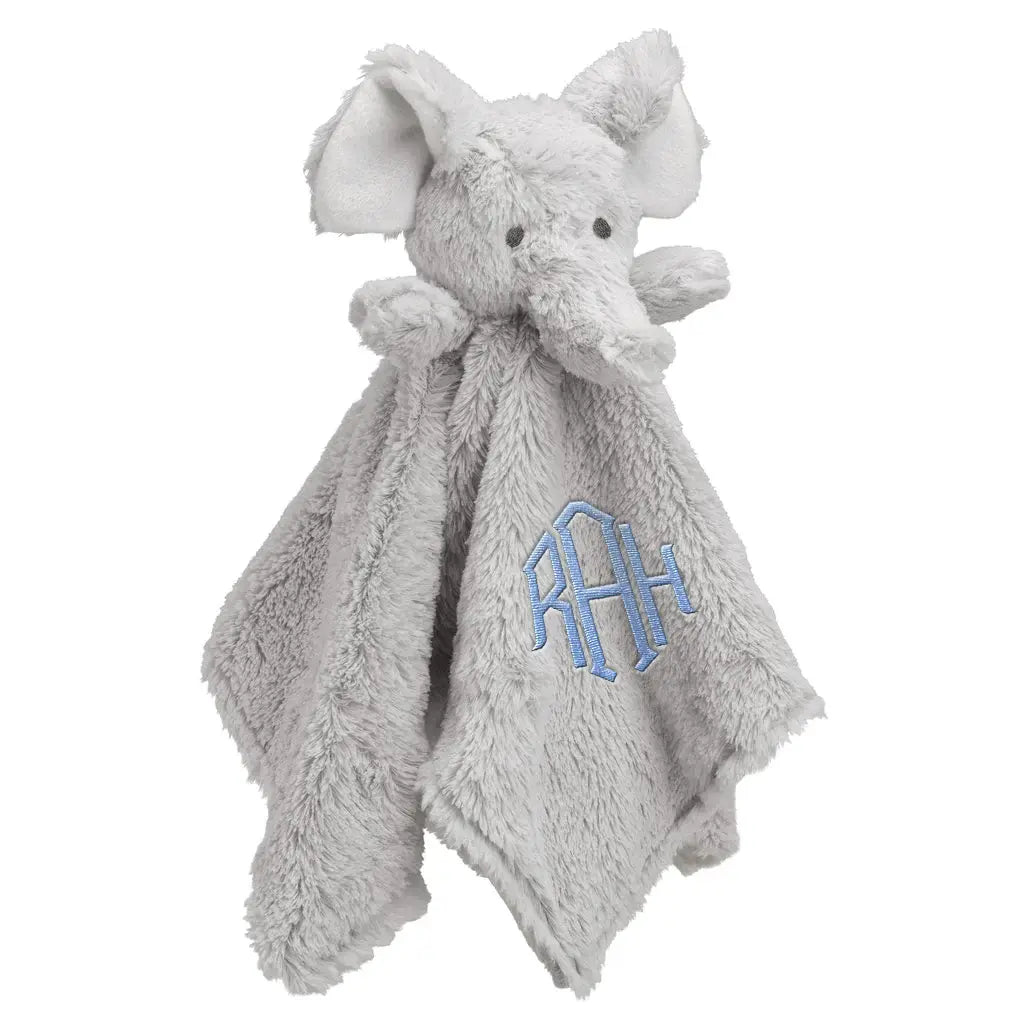 Lovey Security Blanket | 15in Gray Elephant