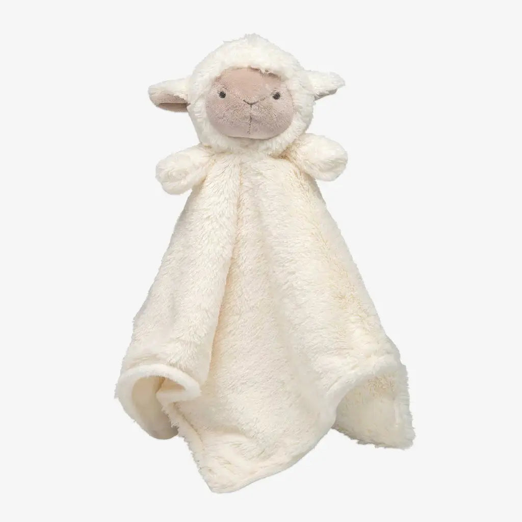 Lovey Security Blanket | 15in Cream Lamb