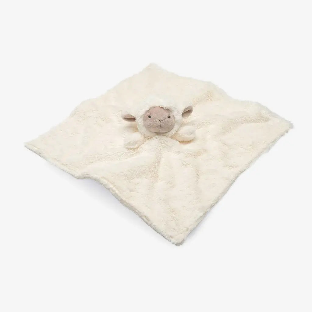 Lovey Security Blanket | 15in Cream Lamb