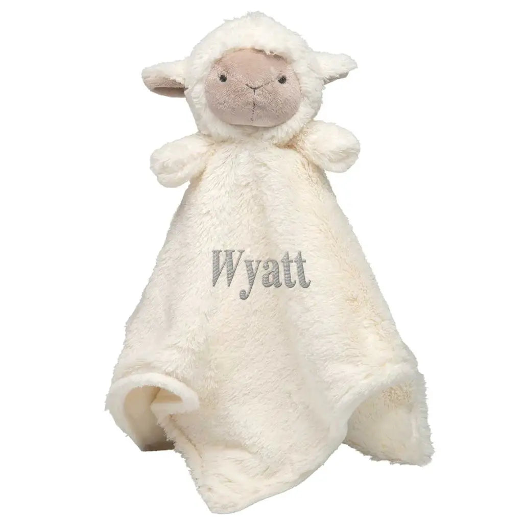 Lovey Security Blanket | 15in Cream Lamb