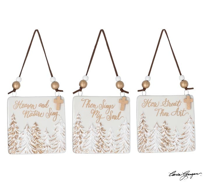 Gospel Song Christmas Ornament