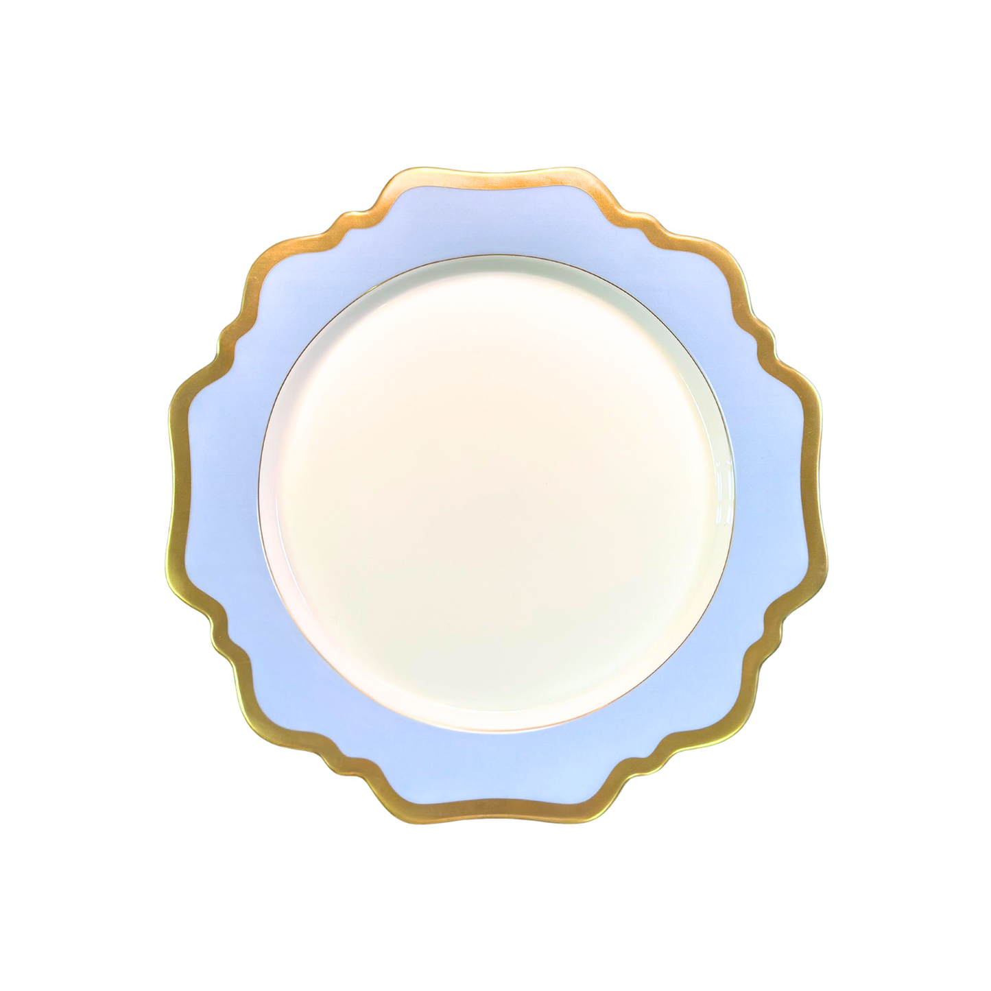 Anna Weatherley Anna's Palette Sky Blue Dinner Plate | 10.5in