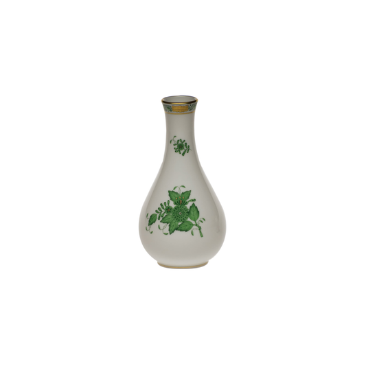 Herend Chinese Bouquet Green Vase | 6.5in