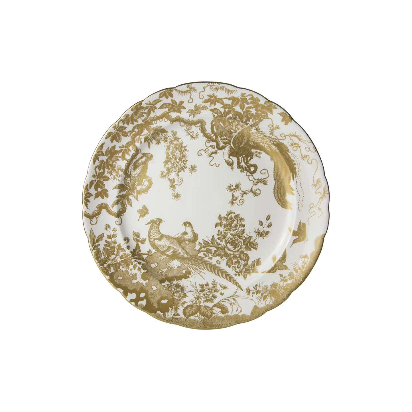 Royal Crown Derby Aves Gold Soup Tureen Stand | 14in