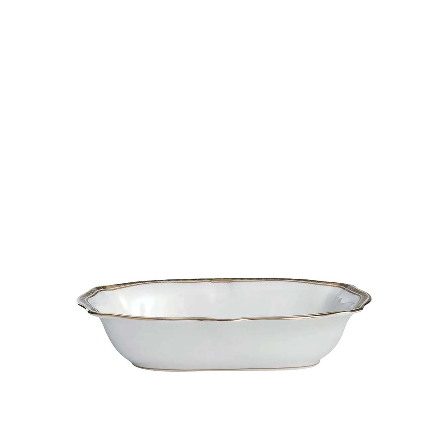 Royal Crown Derby Carlton Gold Open Vegetable Dish | 9.5in