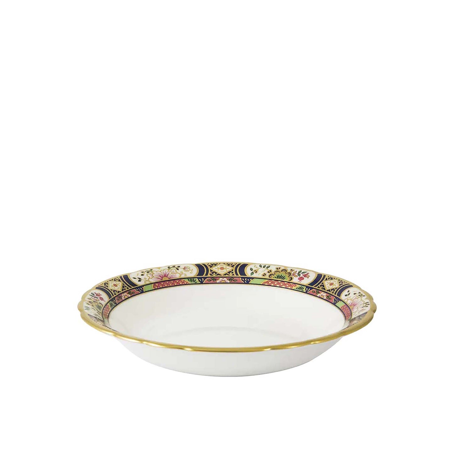 Royal Crown Derby Chelsea Garden Oatmeal + Cereal Bowl | 6.5in