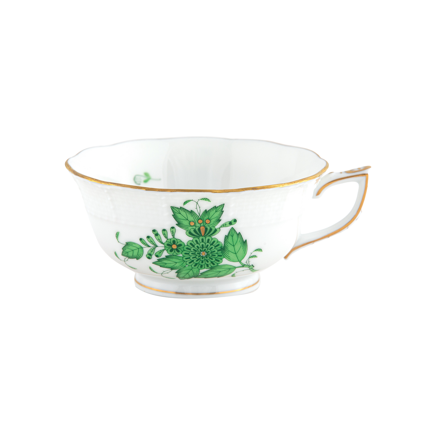 Herend Chinese Bouquet Green Tea Cup | 8oz