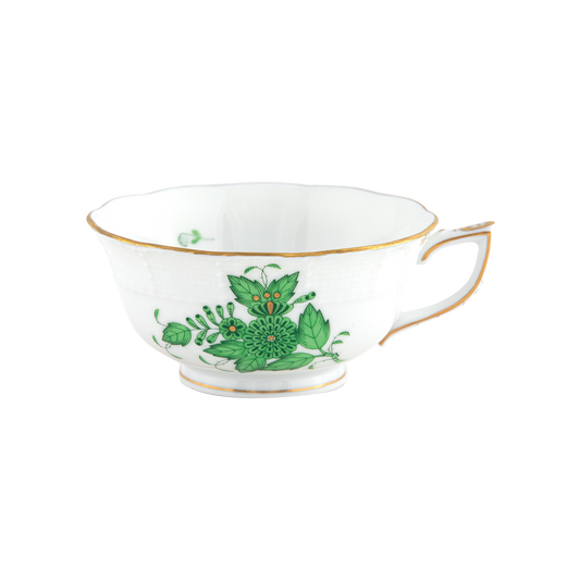 Herend Chinese Bouquet Green Tea Cup | 8oz