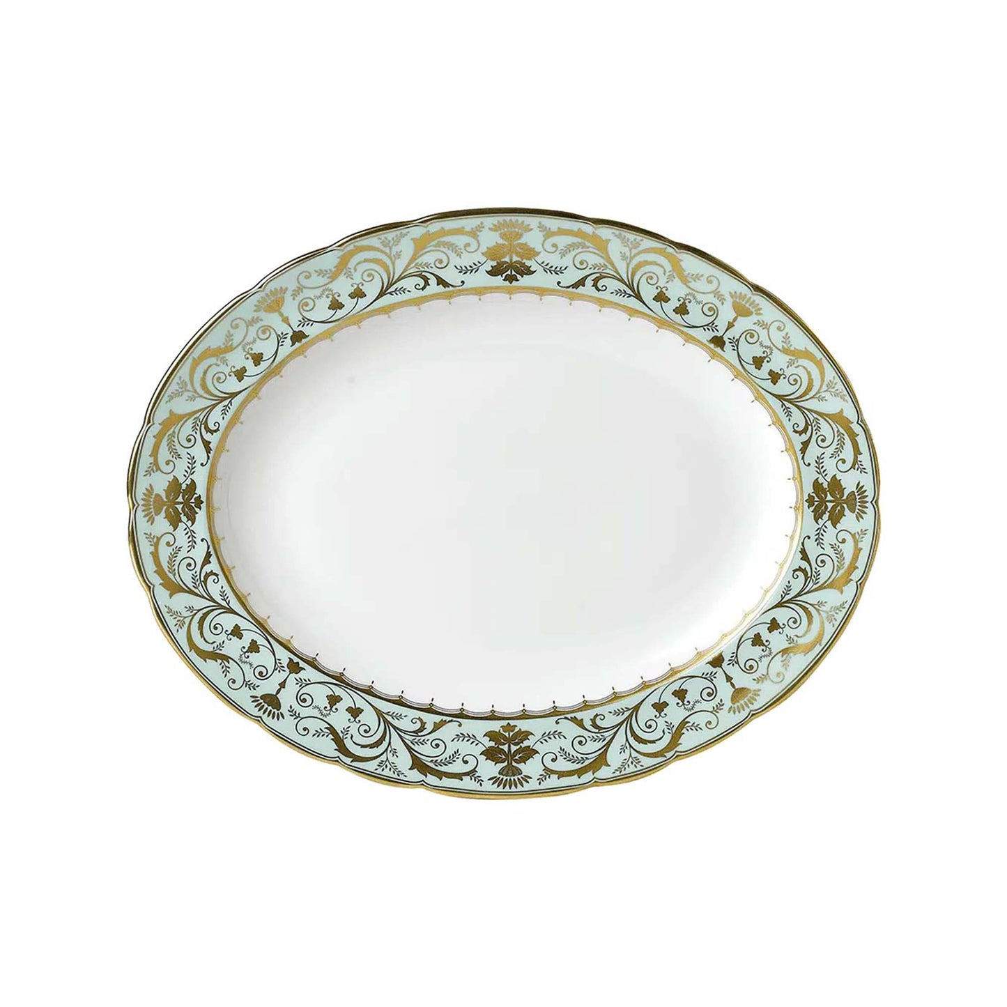 Royal Crown Derby Darley Abbey Large Oval Dish | 16in