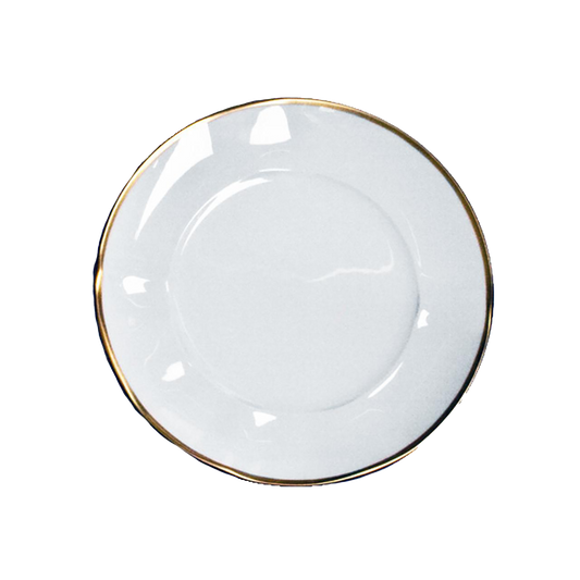 Anna Weatherley Simply Elegant Gold Dinner Plate | 11in