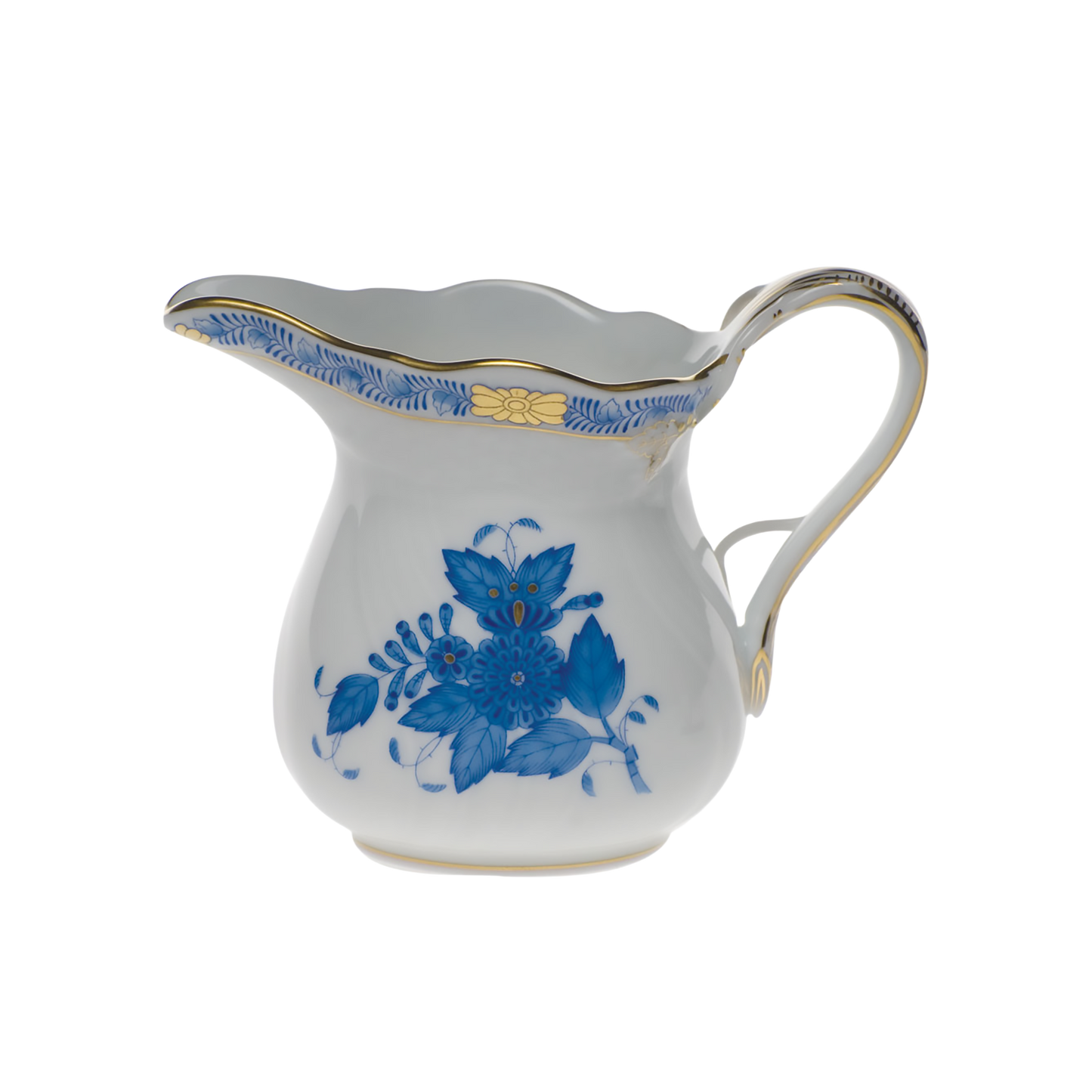 Herend Chinese Bouquet Blue Creamer | 6oz