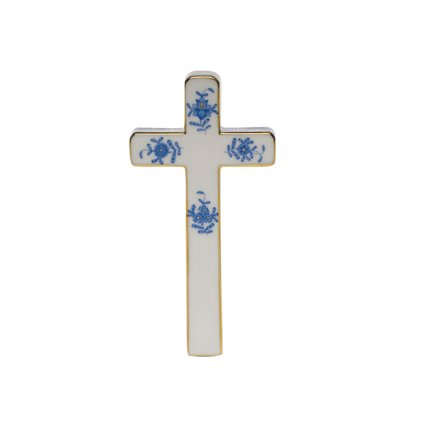 Herend Chinese Bouquet Blue Cross | 4.75x2.25in