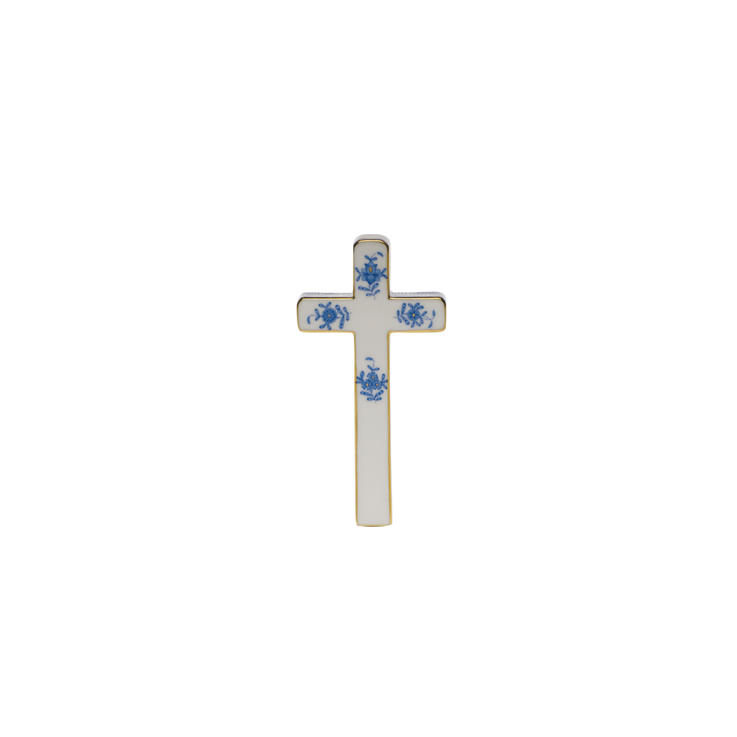 Herend Chinese Bouquet Blue Cross | 4.75x2.25in