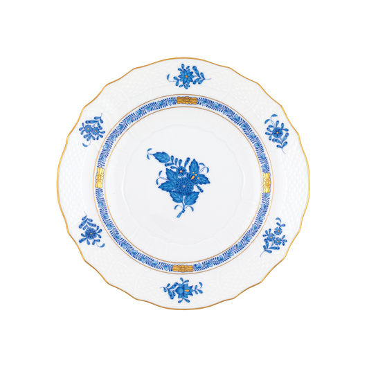 Herend Chinese Bouquet Blue Salad Plate | 7.5in