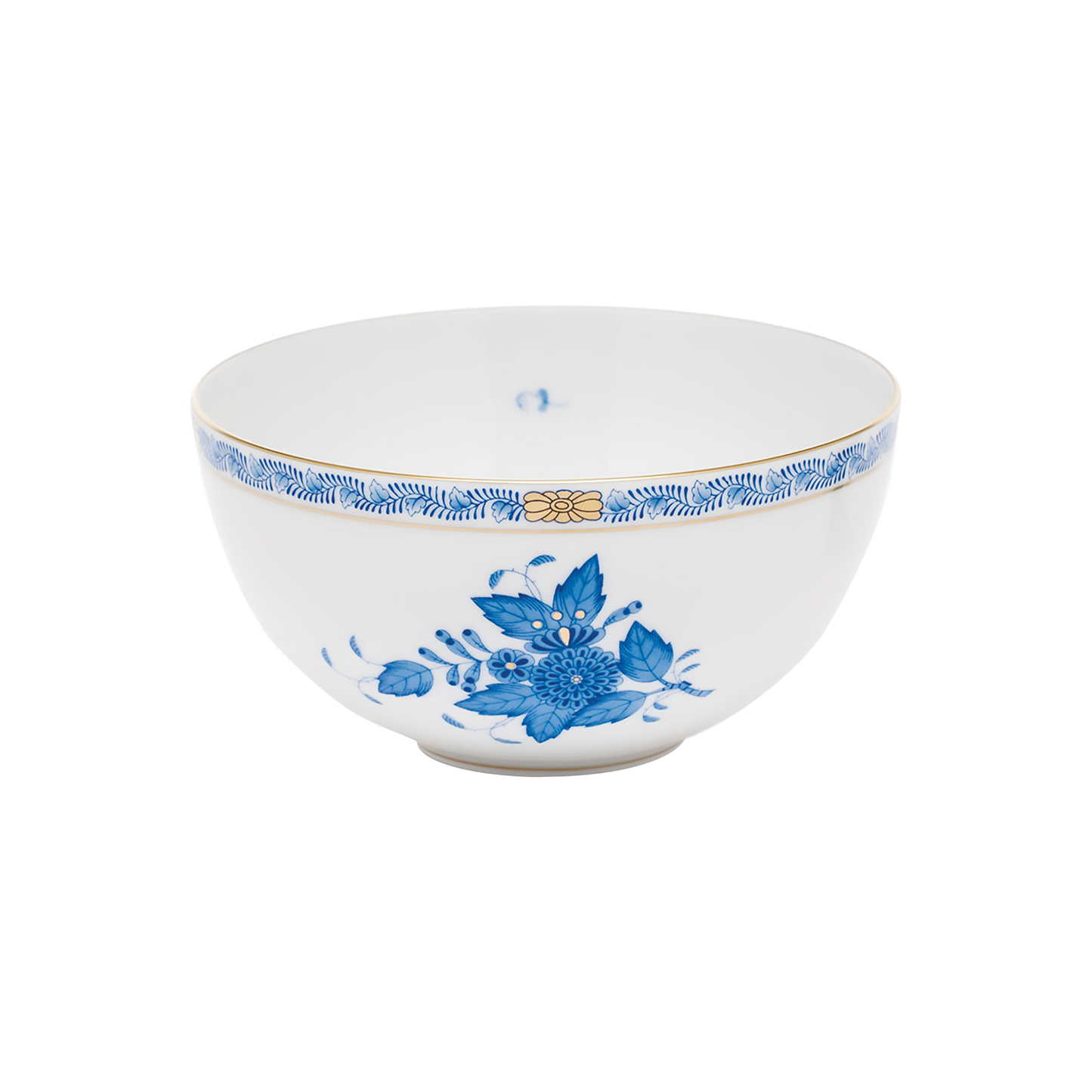 Herend Chinese Bouquet Blue Small Bowl | 3x5.75in