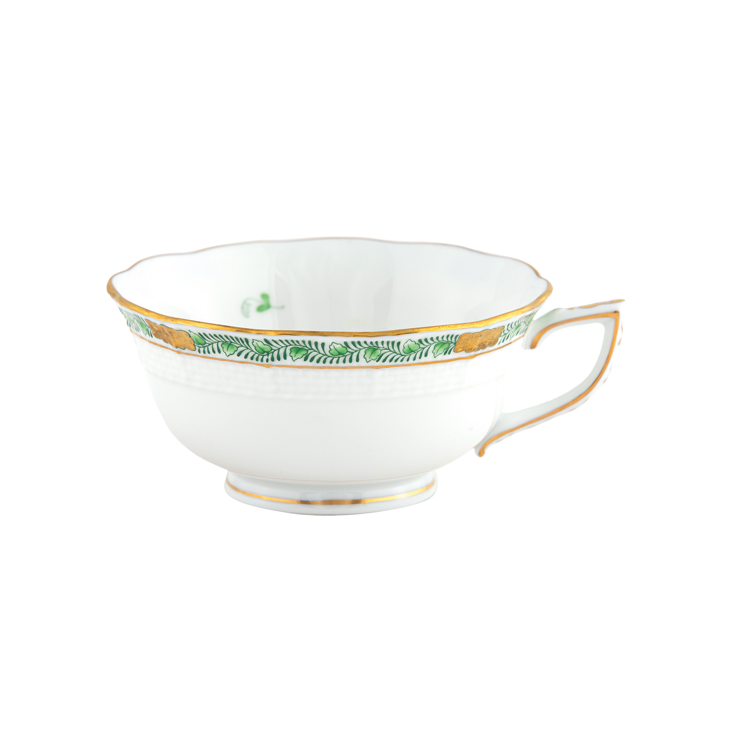 Herend Chinese Bouquet Garland Green Tea Cup | 8oz